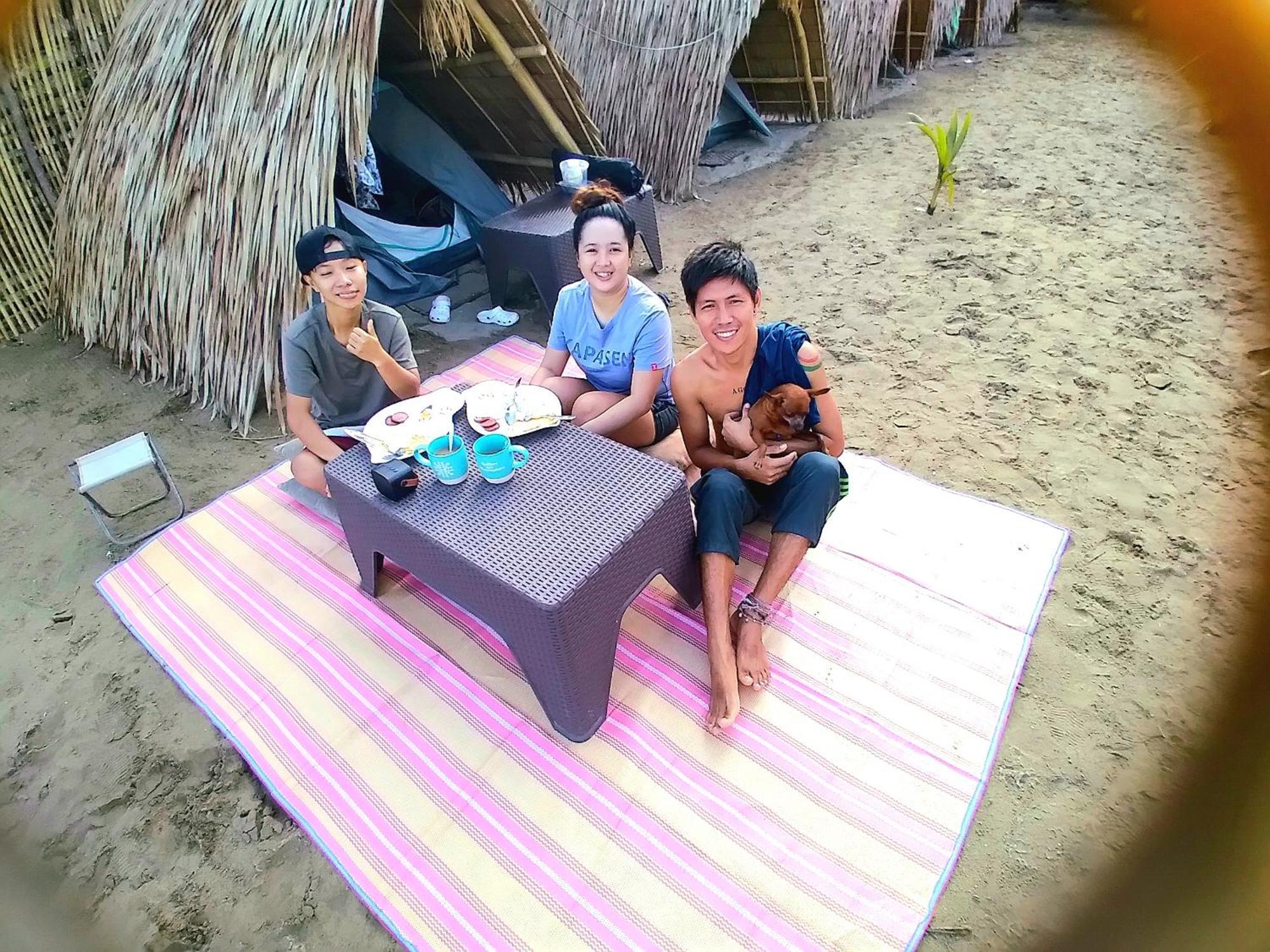 Bucana Kamp Payapa Beachfront El Nido Exterior foto