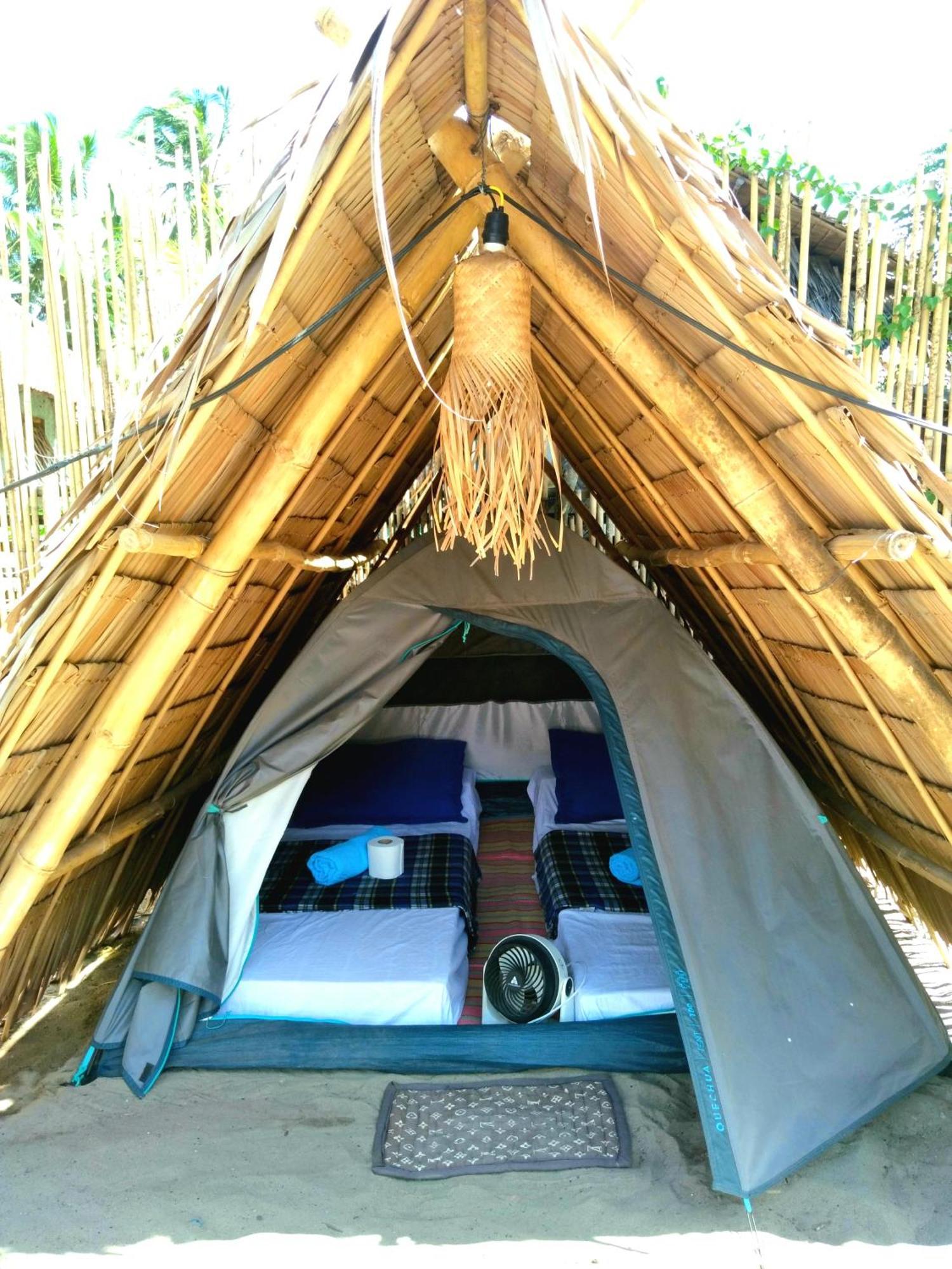 Bucana Kamp Payapa Beachfront El Nido Exterior foto